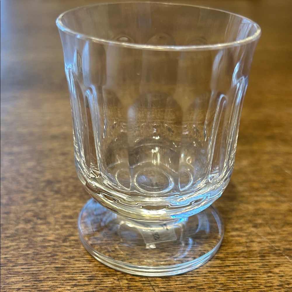 Waterworks Clear Glass tea, light holder or candle holder